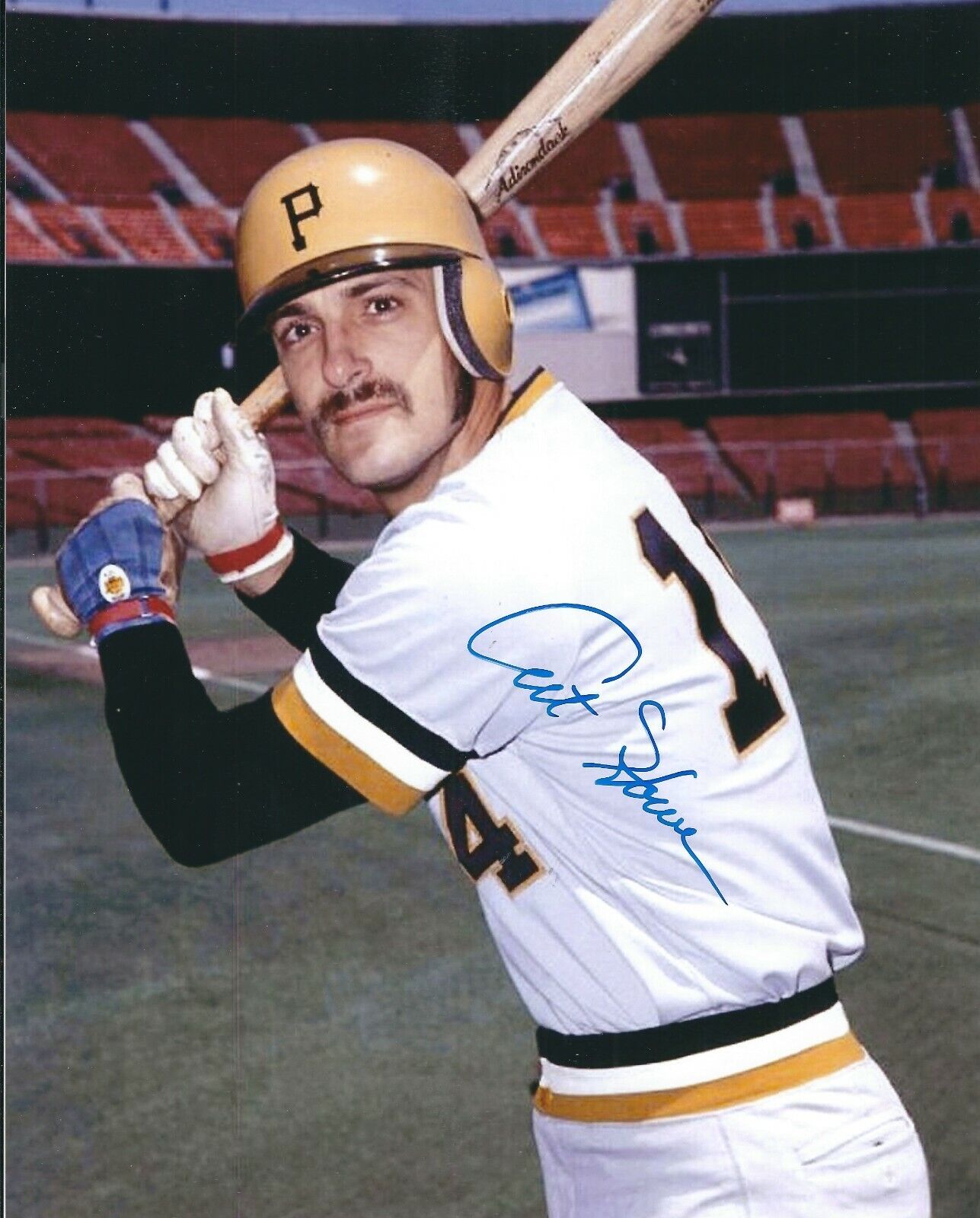 Signed 8x10 ART HOWE Pittsburgh Pirates Autographed Photo Poster painting - COA