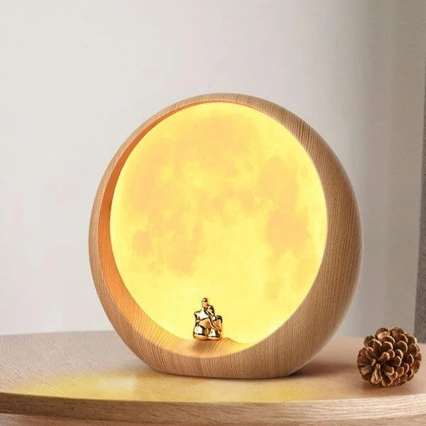 LED Couple Moon Table Lamp CSTWIRE