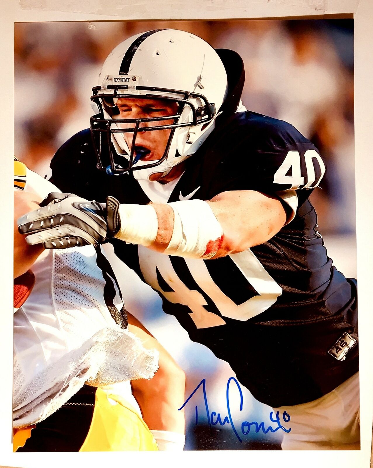 Dan Connor Signed 8x10 Photo Poster painting Penn State Nittany Lions Auto Autograph