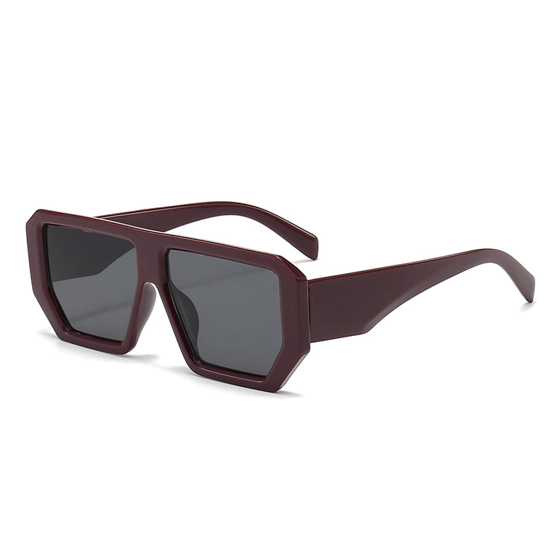 Elegant Minimalist Sunglasses Pc Square Full Frame Women’s Sunglasses