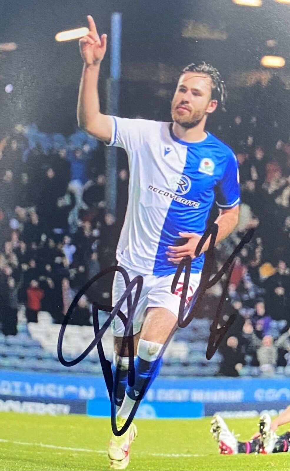 Ben Brereton Diaz Genuine Hand Signed Blackburn Rovers 6X4 Photo Poster painting 4