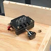 Automatic centering round log dovetail drill, multi-functional woodworking vertical connector hole opener