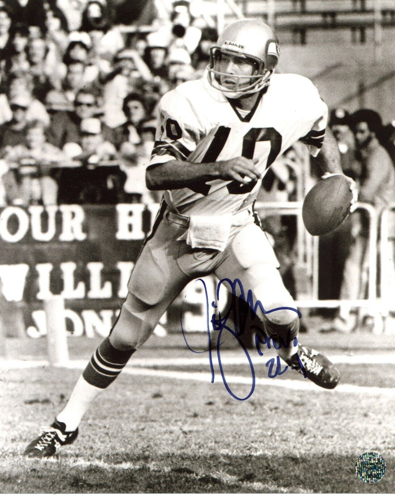 Jim Zorn Seattle Seahawks Autographed Signed 8x10 Photo Poster painting CFS COA Ring Of Honor