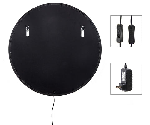 led wall mirror