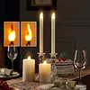 3.7V Flame LED PCB with Battery Box Realistic Flickering Effect Flame Lamp Wick