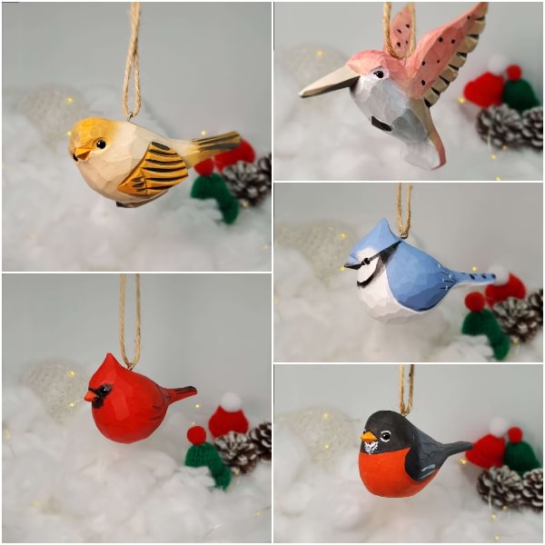 Chubby Bird Figurines