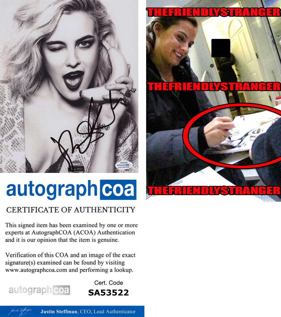 RILEY KEOUGH signed Autographed 8X10 Photo Poster painting h EXACT PROOF - SEXY Hot ACOA COA