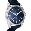 Omega Seamaster Aqua Terra 150M 38.5 mm, steel on leather strap
