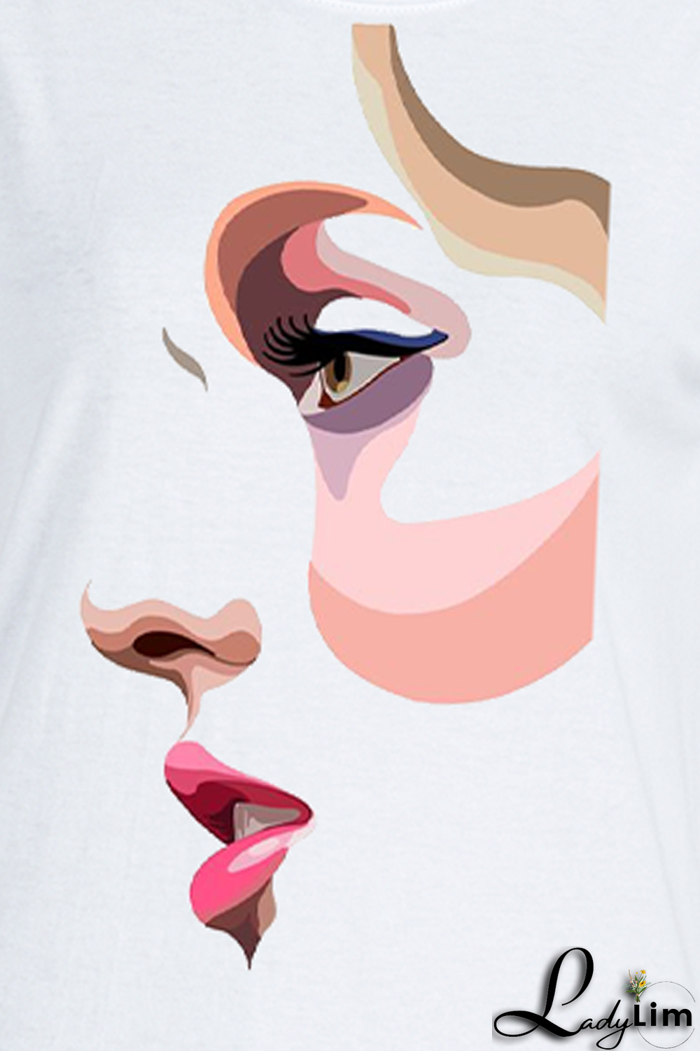 Orange Casual Daily Print Patchwork O Neck T-Shirts