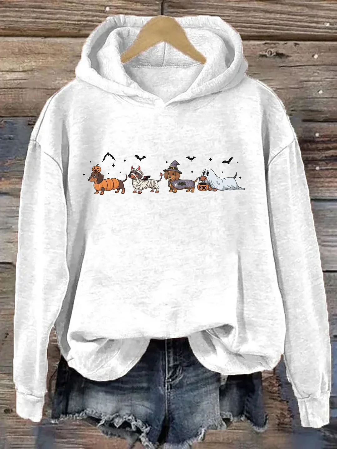 Halloween Dachshund Hoodie