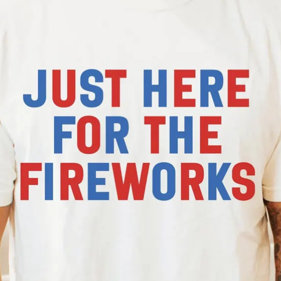 Loveyoufancy Funny Couples Fourth of July Shirts, Adult Humor 4th of July Matching Shirts for Couples, Independence Day Fireworks Tees