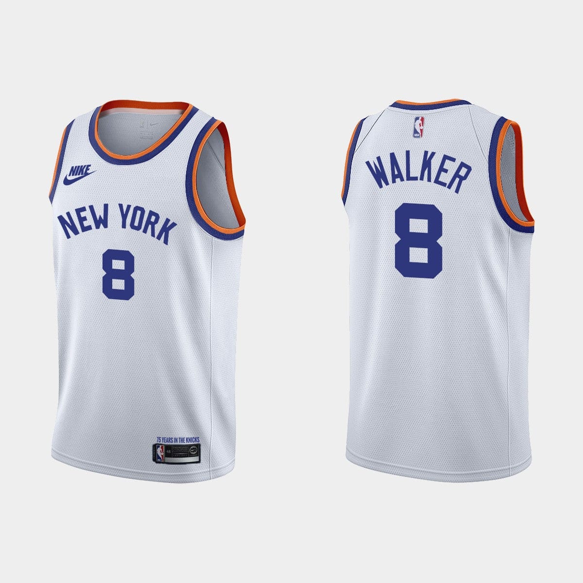 Kemba Walker New York Knicks 75th Anniversary Jersey mysite