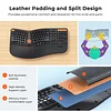 Wireless Keyboard And Mouse Set 2.4G Vertical Mouse Ergonomic Keyboard And Mouse