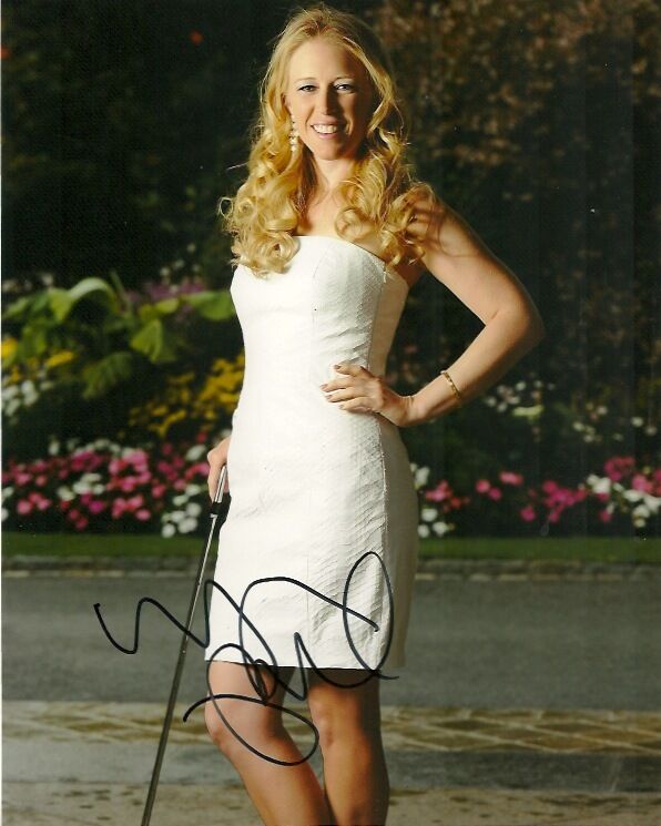 LPGA Morgan Pressel Autographed Signed 8x10 Photo Poster painting COA 7