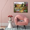 Painting By Numbers - DIY Bridge Cottage(40*50 CM)