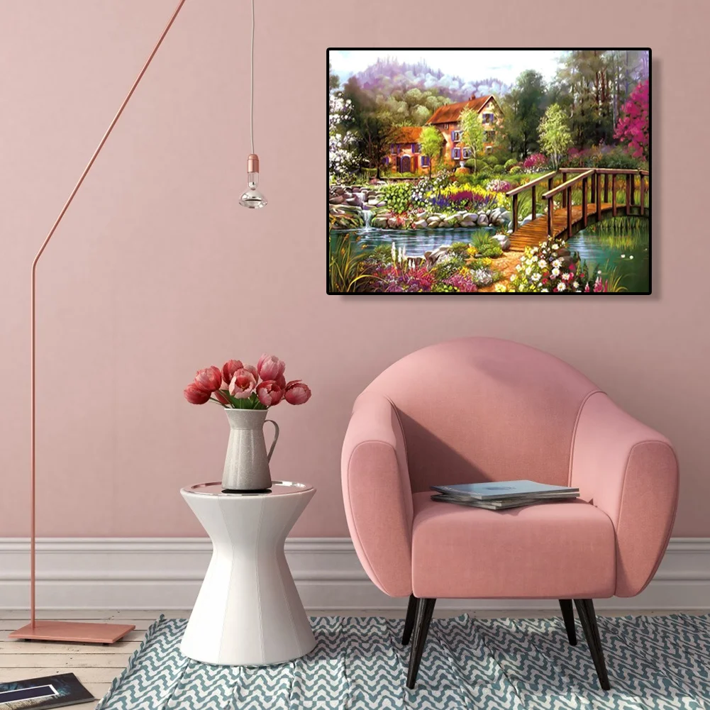 Bridge Cottage - Paint By Number(50*40cm)