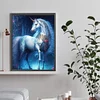 5D DIY Full Round Drill Diamond Painting Unicorn Kit Home Decor Art Craft30x40cm