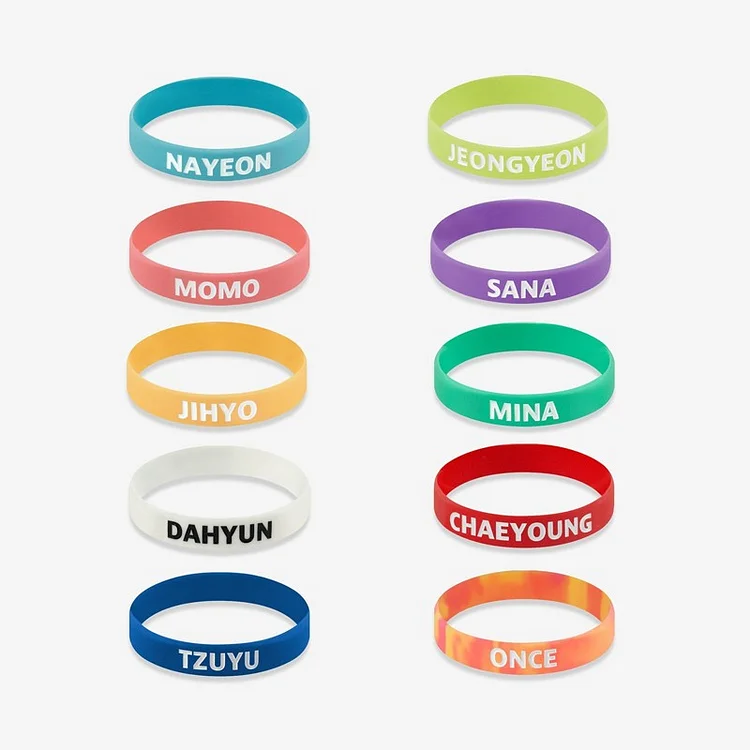 TWICE 5th World Tour READY TO BE in Japan Random Rubber Band