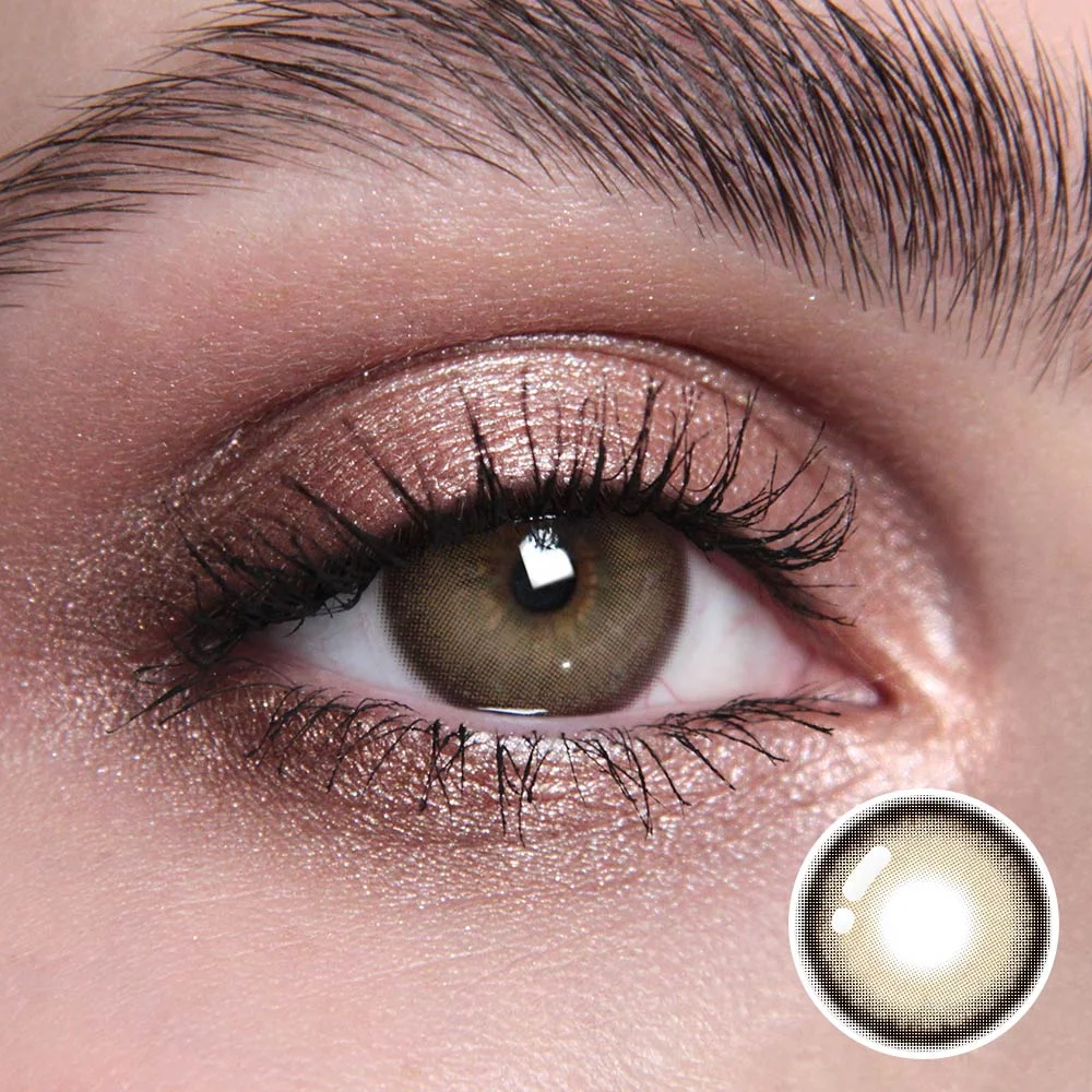 Siwin Brown Contact Lenses(12 months wear)