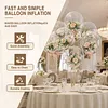 [US Local Warehouse] Balloon Stuffer Filling Tool with Air Pump & Expander Tool Balloon Stuffing Machine Set for Wedding Christmas Birthday Party Decoration (stand-up)