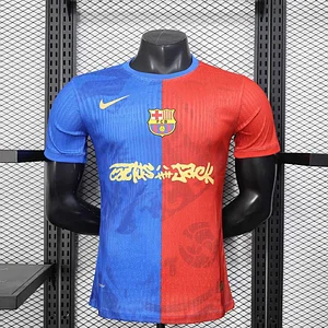 2025/2026 Player Version Barcelona  Travis Scott Special Edition Football Jersey 1:1 Thai Quality