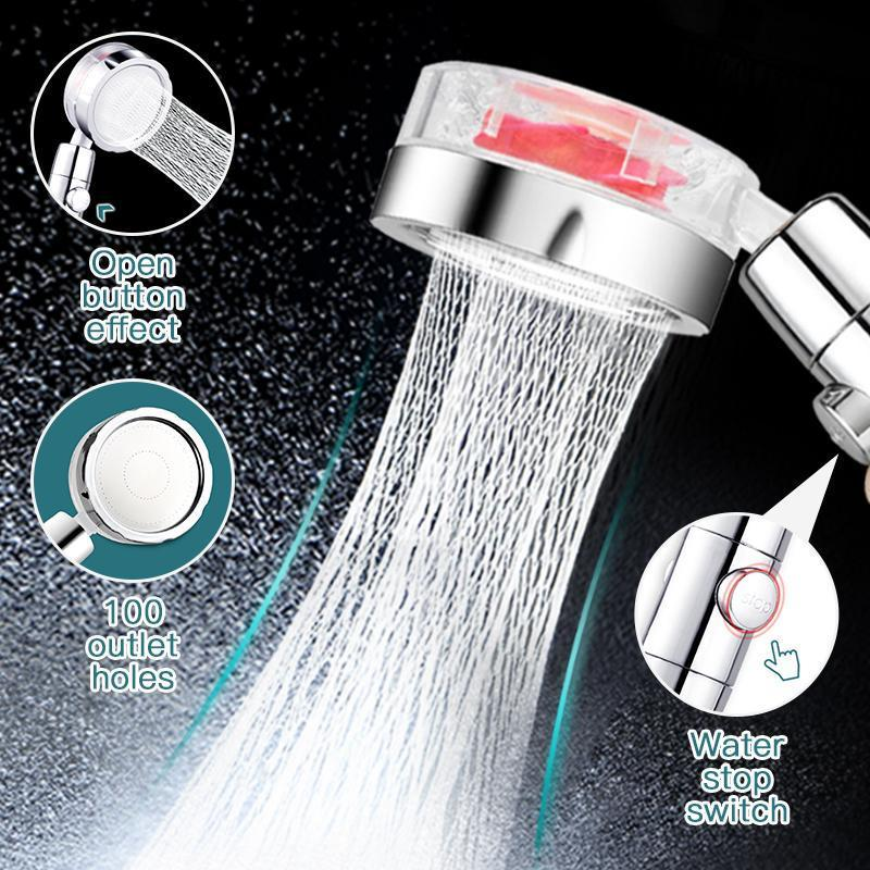 Waist type water column pressurized shower