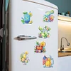 (US Local)6Pcs Acrylic Wine Glasses Diamond Painting Fridge Magnet for Adults Beginners Craft Kit