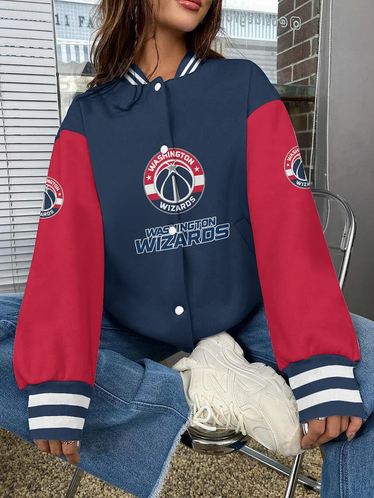 Washington Wizards Limited Edition Full-Snap Casual Jacket