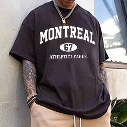 Men's Montreal Athletic League Casual T-Shirt