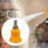 High-Pressure Pressure Washer Tips Splash-proof Wash Gun Adapter Stainless Steel