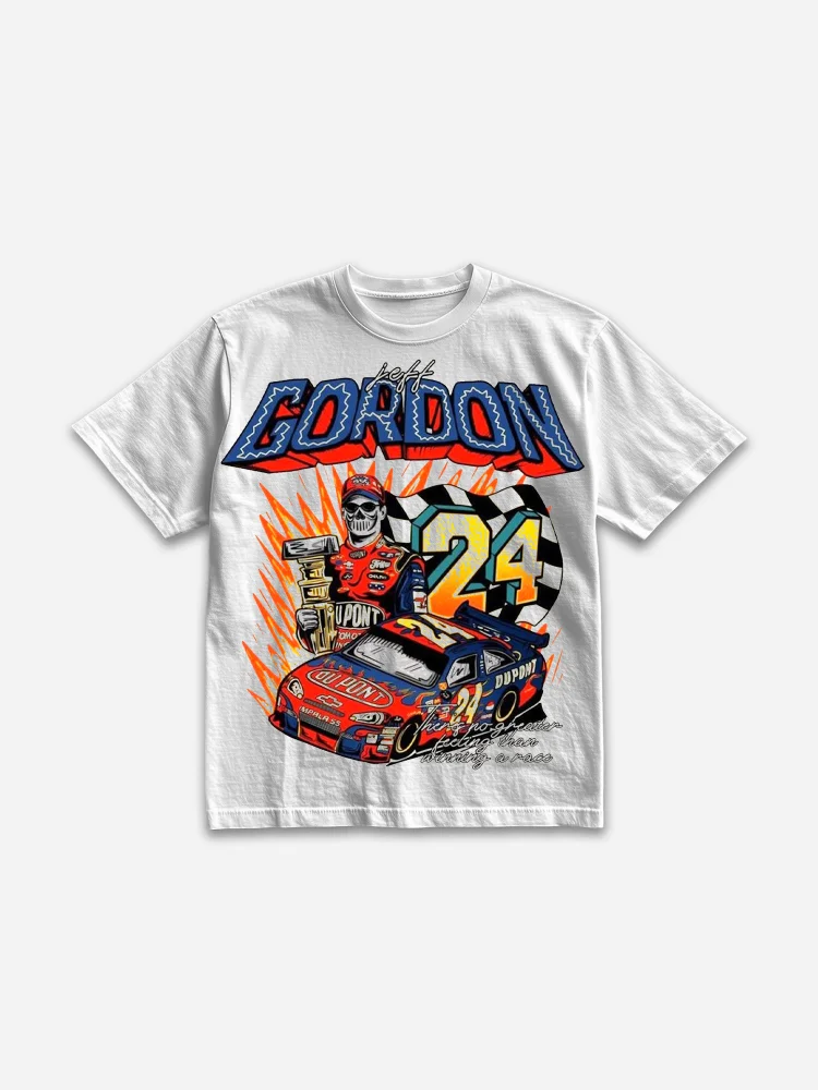 24 Championship Racers Vintage Graphic Cotton T-shirt