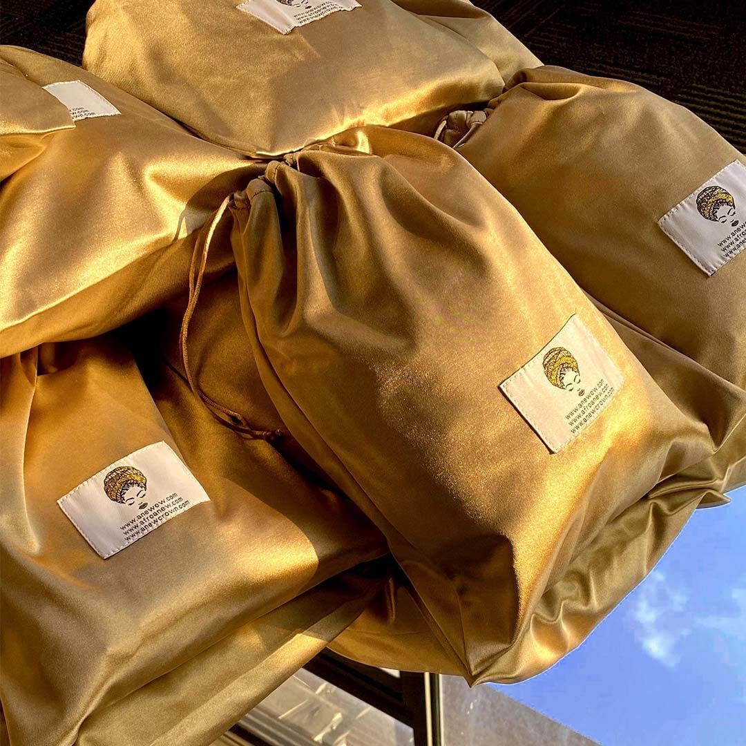 Golden Pouch Gift Bag-5022
