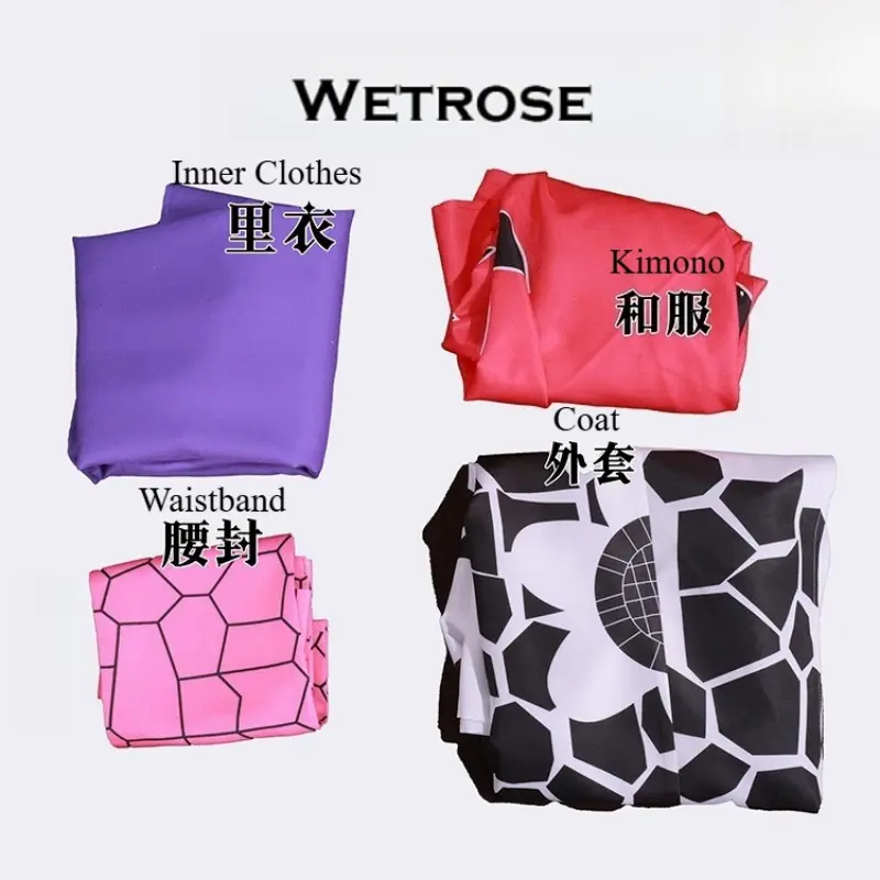 [Wetrose] in Stock Kimetsu No Yaiba Daki Kimono Anime Cosplay Costume 