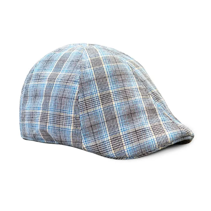 Hatsfashion-The Back Deck   Cap - Plaid