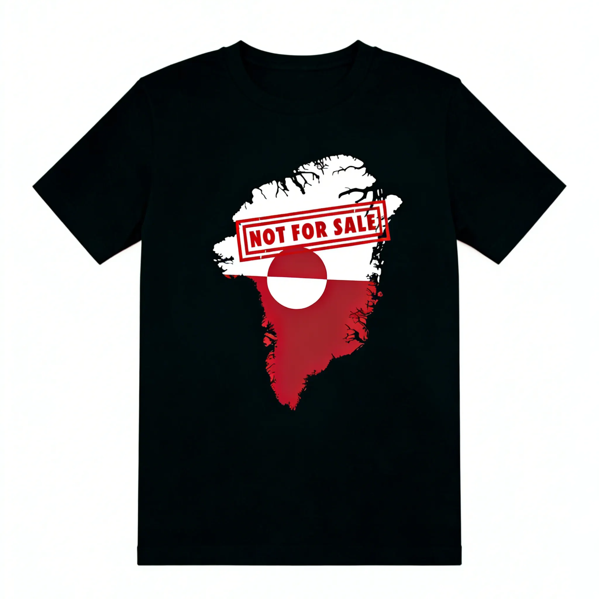 Men's Comfort Casual T-shirts Are Not Sold In Greenland. artswardrobe