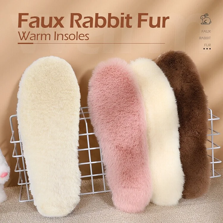 Imitation rabbit fur insole🎄Christmas Sale-49% OFF🎄