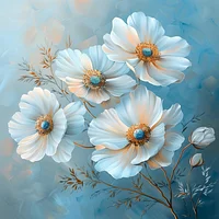 Morning Petals - Diamond Painting