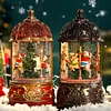 Christmas Carousel Music Box - Red - Bronze