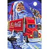Diamond Painting-DIY Full Round Drill Santa Claus(50X35CM)