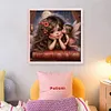 Girl-11CT Stamped Cross Stitch 40*40cm/15.75*15.75in