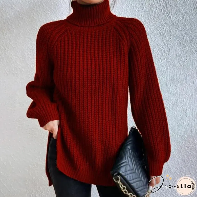 Casual Turtleneck Sweater