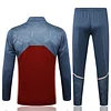 25/26 St Pauli Claret Half-Zip Training Jacket Set