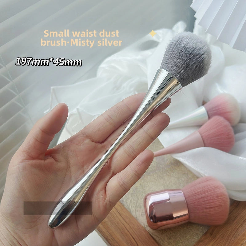 Nail Tools Small Man Waist Dust Brush Japanese Long Handle Blush Brush Korea Cleaning Brush Nail Desktop Dust Brush
