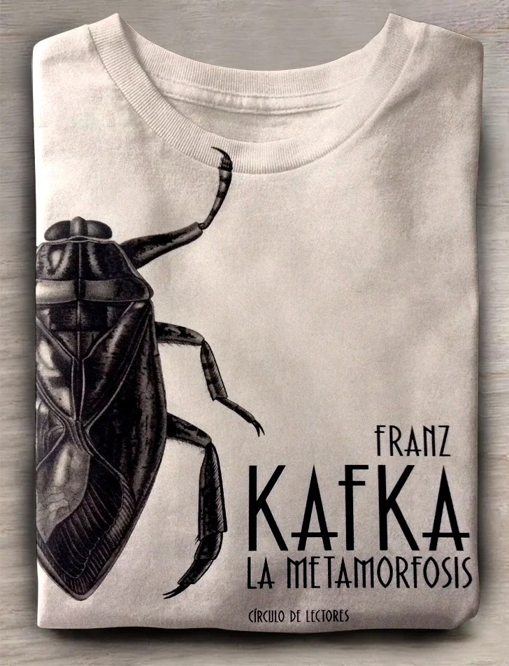 Eagerlys  Kafka The Metamorphosis T-shirt Eagerlys