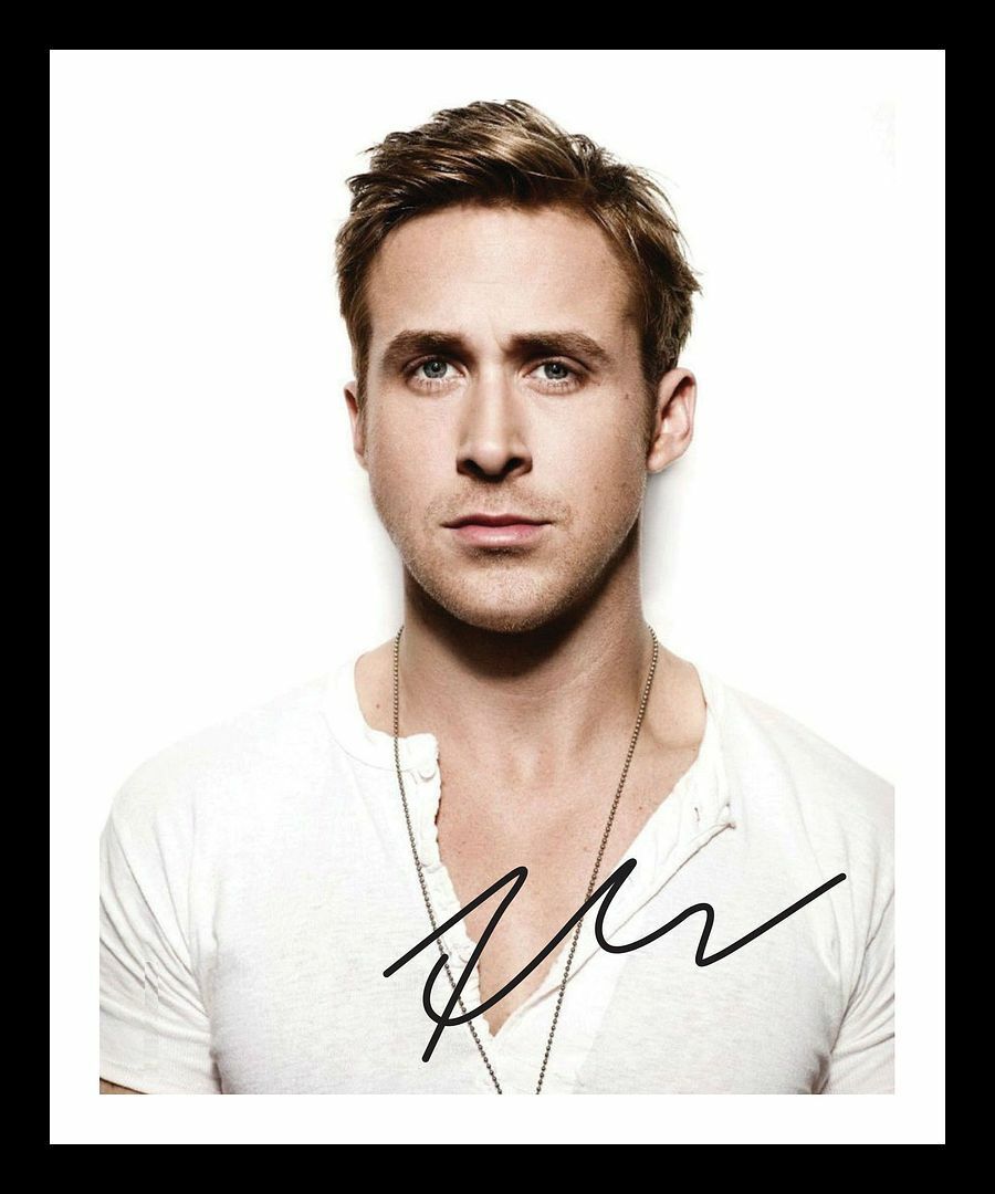 Ryan Gosling Autograph Signed & Framed Photo Poster painting 1