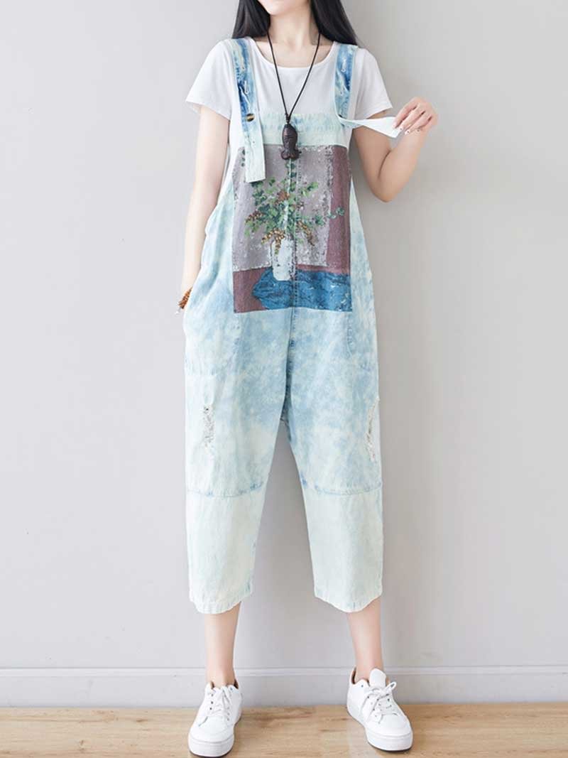 Watch Hollywood Denim Overall Dungarees
