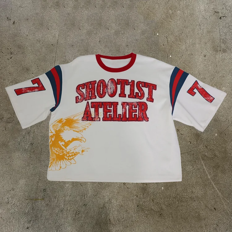 Vintage Shootist Atelier Graphic 100% Cotton Short Sleeve T-Shirt