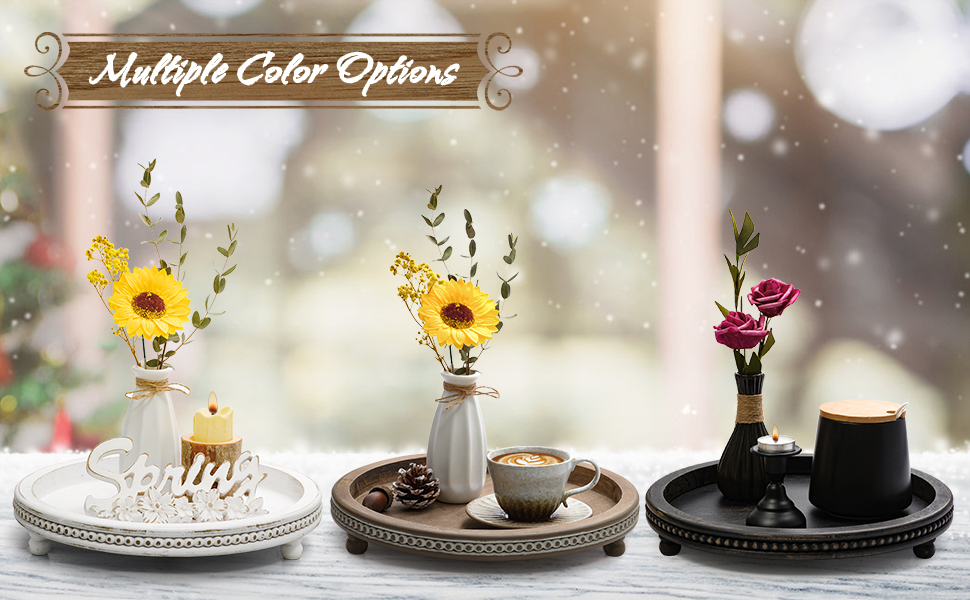 decorative wooden tray