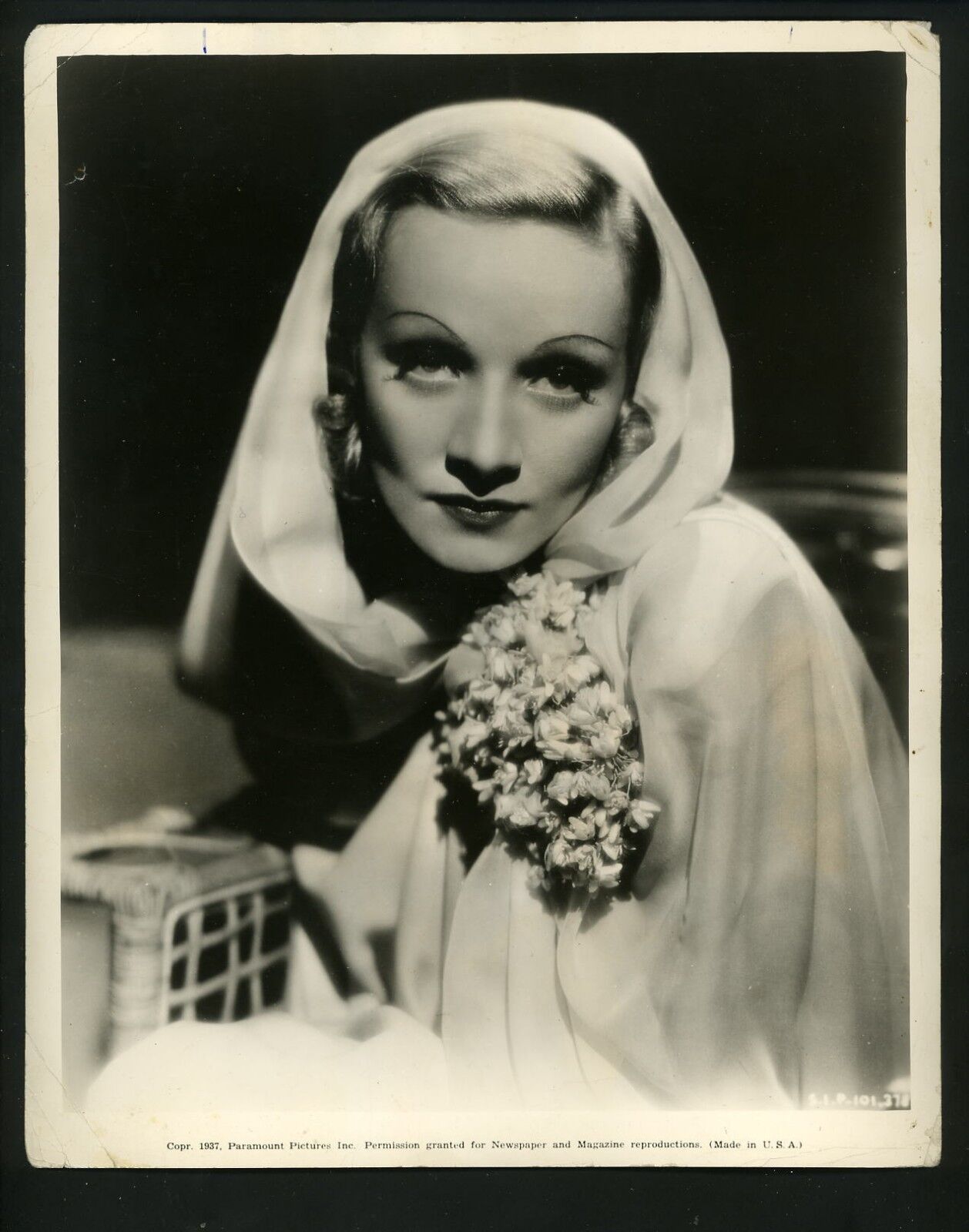 Marlene Diertrich The Garden of Allah 1937 Paramount Press Publicity Photo Poster painting