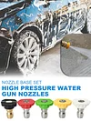 Pressure Washer Nozzle Holder with Power Tips 1/4 Quick Connect Daily for Garden
